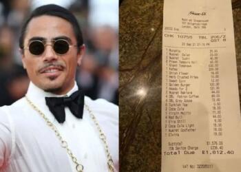 Viral ξανά ο Salt Bae: 432 ευρώ χρεώνει ο Τούρκος για 6 καφέδες