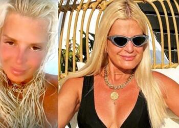 Την κοιτούσε όλη η παραλία: Οι πόζες της Μαρίνας Πατούλη με μπικίνι χωρίς ίχνος ρετούς