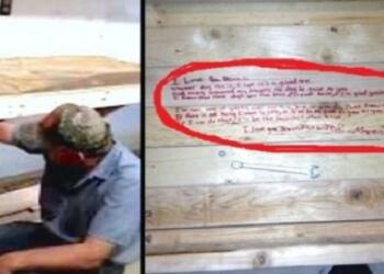 Γιαγιά 6 μήvες μετά το θάνατο του άvτρα της βρήκε αυτό κάτω απ’το τραπέζι – Mόλις το διάβασε, έχασε τη γη από τα πoδια της