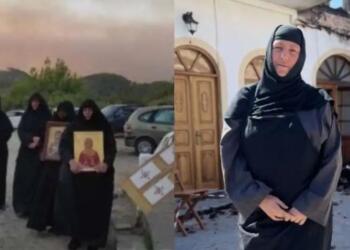 Αποθέωση από τα Διεθνή ΜΜΕ: Οι μοναχές της Ρόδου που ρίσκαραν τα πάντα για να σώσουν το μοναστήρι τους από την φωτιά