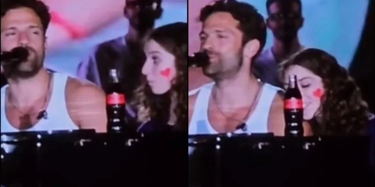 Ο Αργυρός σε θαυμάστριά του στην συναυλία: «Μπορείς αν θες να με ακουμπάς» (vid)