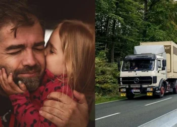 «Έμεινα μόνος μου με 4 παιδιά και τα μεγαλώνω μαζί μου στο φορτηγό»: Η συγκινητική ιστορία του Ηλία