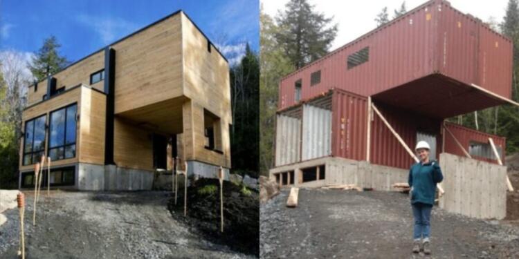 Σπίτι όνειρο: 38χρονη ενώνει 4 κοντέινερ και φτιάχνει ονειρικό σπίτι με σικ και άνετο εσωτερικό