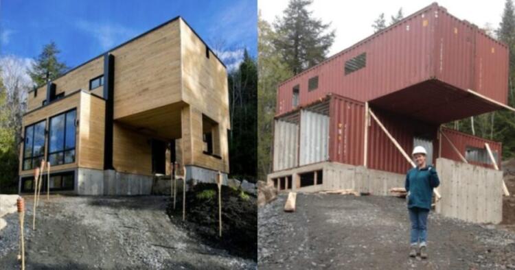 Σπίτι όνειρο: 38χρονη ενώνει 4 κοντέινερ και φτιάχνει ονειρικό σπίτι με σικ και άνετο εσωτερικό