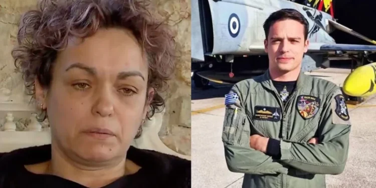 «Ο γιος μου ήταν ο υποσμηναγός Μάριος Μιχαήλ και πέθανε υπέρ πατρίδος»: Ο σπαρακτικός επικήδειος της μητέρας για τον πεσόντα γιο της