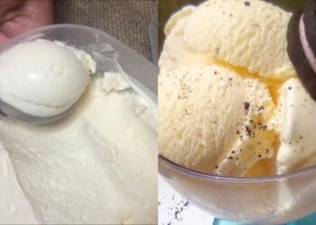 Με ζαχαρούχο γάλα και 2 ακόμα υλικά: Το πιο εύκολο σπιτικό παγωτό με 3 συστατικά και γεύση που ξετρελαίνει