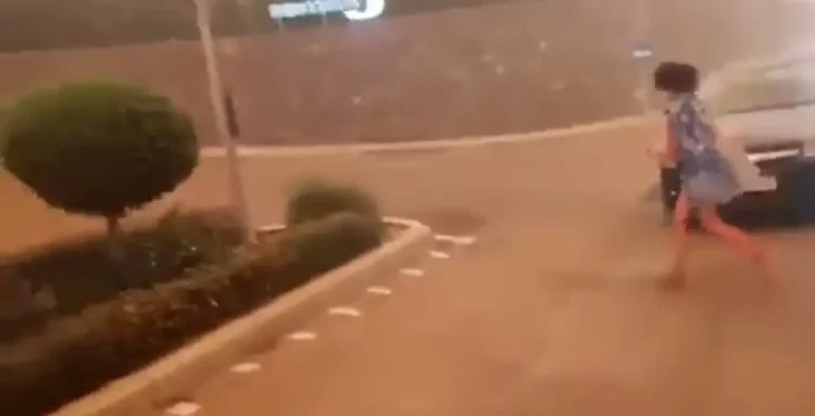 Συγκλονιστικό βίντεο από τη φωτιά στη Ρόδο – Πυροσβέστης σώζει τουρίστρια από ξενοδοχείο που φλέγεται