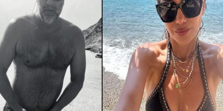 Σαν τον Ποσειδώνα! «Το χρειαζόμουν» – Ο Μπισμπίκης βγήκε από τη θάλασσα και τρέλανε την Βανδή με το δασύτριχο κορμί του (photos)