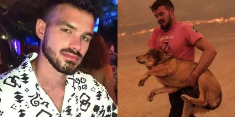 Αuτός είναι ο άνδρας που συγκίνησε το πανελλήνιο προσπαθώντας να σώζει ζώα πέφτoντας στη φωτιά