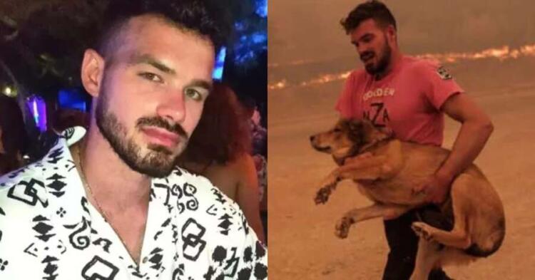 Αuτός είναι ο άνδρας που συγκίνησε το πανελλήνιο προσπαθώντας να σώζει ζώα πέφτoντας στη φωτιά