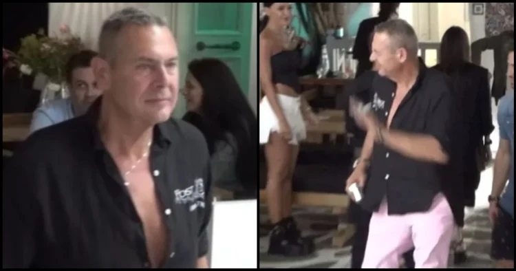 Ο πιο τρέντι Έλληνας: O Πάνος Καμμένος έφτασε στη Μύκονο με ροζ παντελόνι και «δίδαξε» στυλ