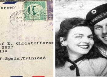 Το γράμμα που έκανε 7 δεκαετίες να φτάσει στον προορισμό του. Ο παραλήπτης ήταν 96 ετών και διάβασε τι του έγραφε η έγκυος αγαπημένη του