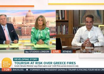 Μητσοτάκης στο ITV: Μία εβδομάδα δωρεάν στη Ρόδο για όσους έχασαν τις διακοπές λόγω της πυρκαγιάς