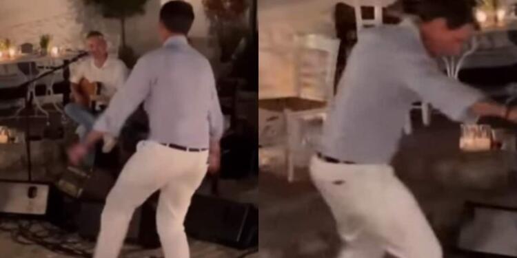 Γαλαζοαίματη… «λεβεντιά»: Ο τέως διάδοχος Παύλος χόρεψε ζεϊμπέκικο και σείστηκε το μαγαζί (video)