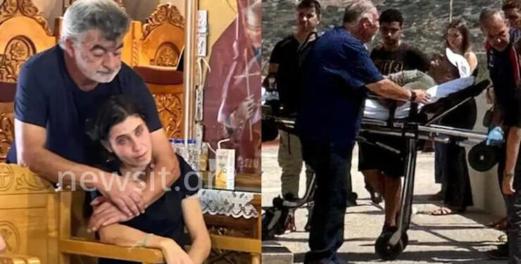 Σκηνές αρχαίας τραγωδίας στην κηδεία – Λευκό το φέρετρο του Αντώνη , σπαράζουν τα 9 αδέρφια του