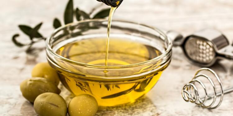 olive oil, olives, food