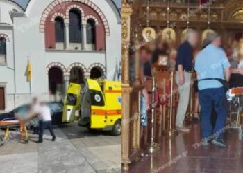 Τραγωδία σε κηδεία: Πήγε να “αποχαιρετήσει” τον φίλο του, δεν άντεξε & κατέρρευσε μέσα στην Εκκλησία