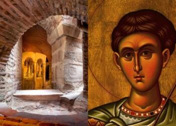 Άγιος Δημήτpιος: Το θαύμα της μuρόβλησης μέσα στον ναό της Θεσσαλονίκης ανήμεpα της γιορτής του