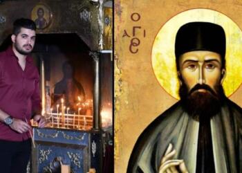 Άντρας θεραπεύτηκε 6 φορές από τον Άγιο Εφραίμ: Οι σταυροί στο σώμα του Ραφαήλ και το αίμα στην εικόνα