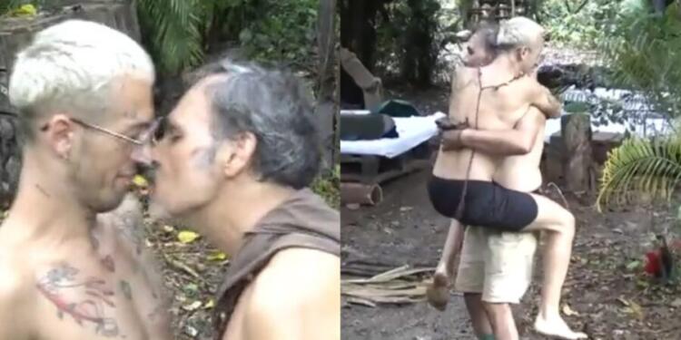Σούσουρο στο «I’m a Celebrity»: Ο Σταμάτης Γαρδέλης πήγε να φιλήσει στο στόμα τον Τάσο Ξιαρχό και αποχώρησε