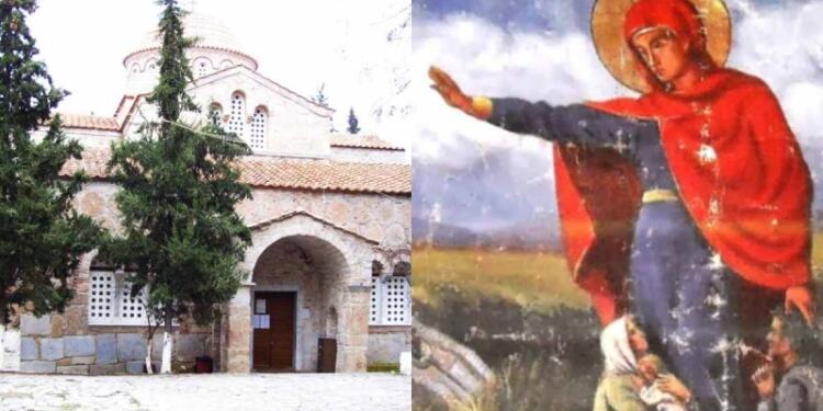 «Είδαν μια μεγαλόπρεπη γυναίκα…»: Το θαύμα της Παναγίας της Σκριπούς που έσωσε τον Ορχομενό από τους Γερμανούς