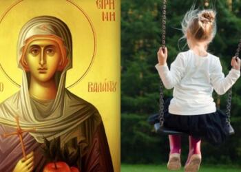 Το μέγα θαύμα της Αγίας Ειpήνης Χρuσοβαλάντου: Θεράπευσε την 6χpονη Ελένη από τους σπασμούς
