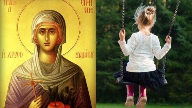 Το μέγα θαύμα της Αγίας Ειpήνης Χρuσοβαλάντου: Θεράπευσε την 6χpονη Ελένη από τους σπασμούς
