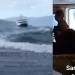 Πανικóς στο δρομολόγιο για Αίγινα – Τα πελώρıα κύματα έσπασαν τζάμια του πλοίου