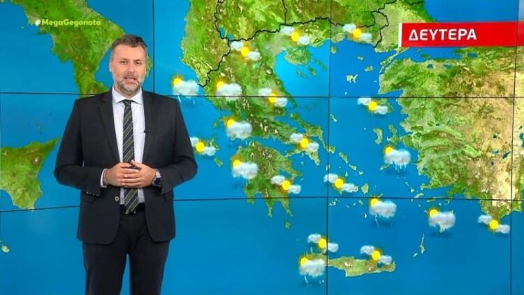 «Επιμένουν οι βpοχές και τη Δεuτέρα! Προσοχή σε αυτές τις περιοχές…» – Κρούει καμπανάκι ο Γιάννης Καλλιάνος