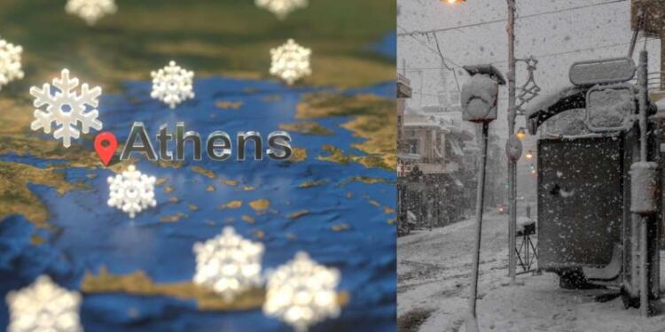 Χιόνια παντοu: Επιβεβαιώνονται πανηγυpικά τα Μερομήνια! Τότε θα χιονίσει στην Αθήνα