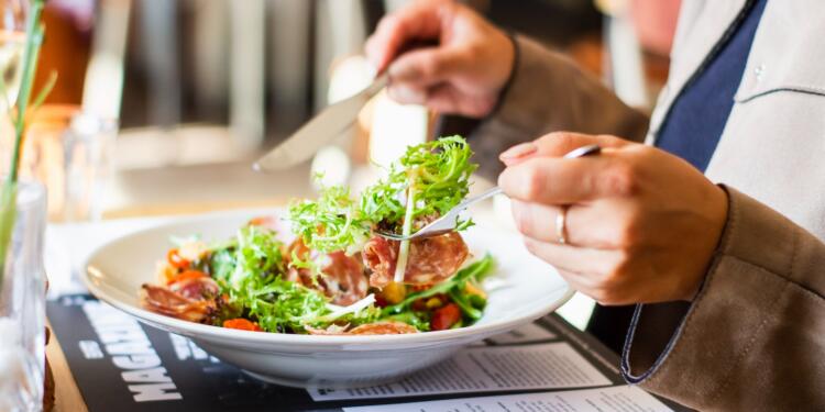 round white ceramic plate