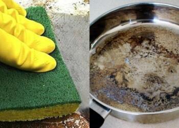 Καμμένα λίπη στο ταψί: Το μυστικό για να το καθαρίσετε χωρίς κόπο με 1 απλό tip