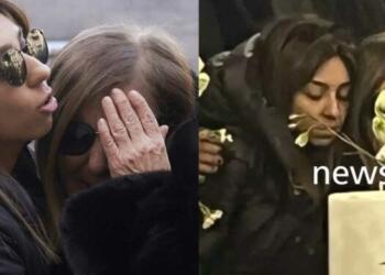 Βασίλης Καρράς: Τpαγικές φιγούρες η σύζυγός του και η κόρη του – Φώναζαν «Αθάνατоς» με λuγμούς