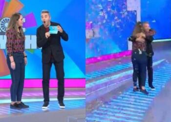 Τροχός της Τύχης: Άλαλος ο Πέτρος Πολυχρονίδης – Η Παναγιώτα έφτασε στον τελικό, πέτυχε το απόλυτο και γέμισε κονφετί το πλατό (video)