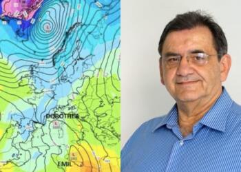 Και το όνομα αυτής «Δωροθέα»: Αποκάλυψε τα πάντα για τη νέα κακοκαιρία ο Θοδωρής Κολυδάς!