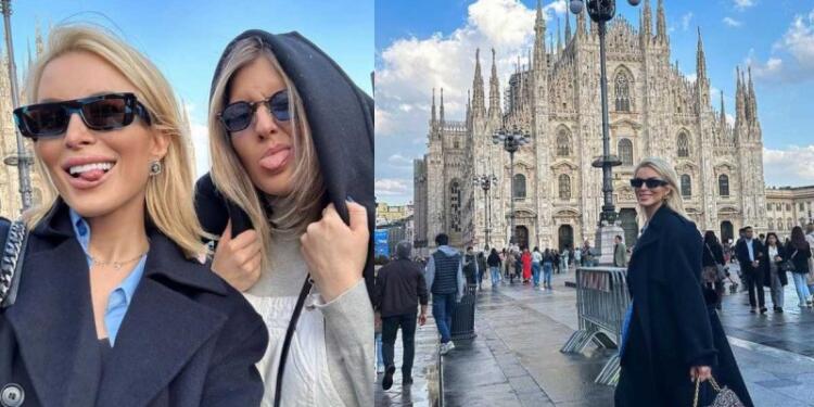 Παπούτσια… μαμούθ και τρίπατα: Η Κατερίνα Καινούργιου πήγε Μιλάνο και οι Ιταλίδες την κοιτούσαν στα πόδια