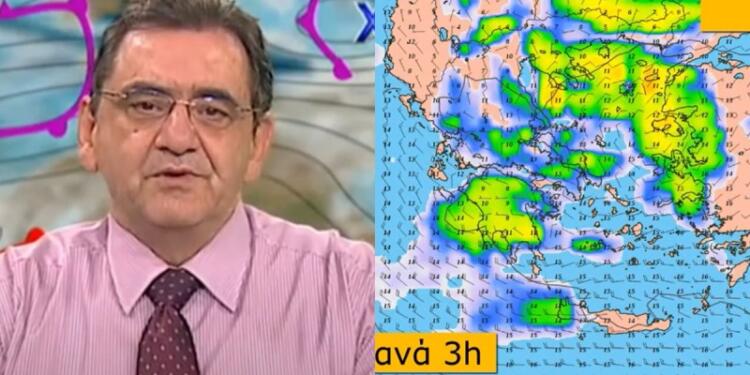 «Παγωμάρα» εν όψει Τσικνοπέμπτης από τον Θοδωρή Κολυδά: «Μικρή ανάπαυλα την Κυριακή, από τη Δευτέρα το απόγευμα έρχεται…»