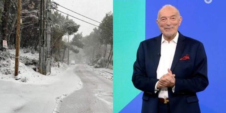 «Τελείωσε» τα σενάρια ο Τάσος Αρνιακός: «Οριστικά ο χιονιάς μέσα στην Αποκριά…»