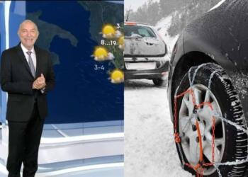 «Χιονόμπαλα» από τον Τάσο Αρνιακό: «Ξυπνάνε στα λευκά – Το στρώνει πρωί-πρωί…»