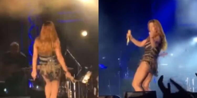 «Θεϊκό» τσιφτετέλι της Έλενας Παπαρίζου στη σκηνή που αναστάτωσε τα πλήθη – Αγγίζει τις 800.000 προβολές (video)