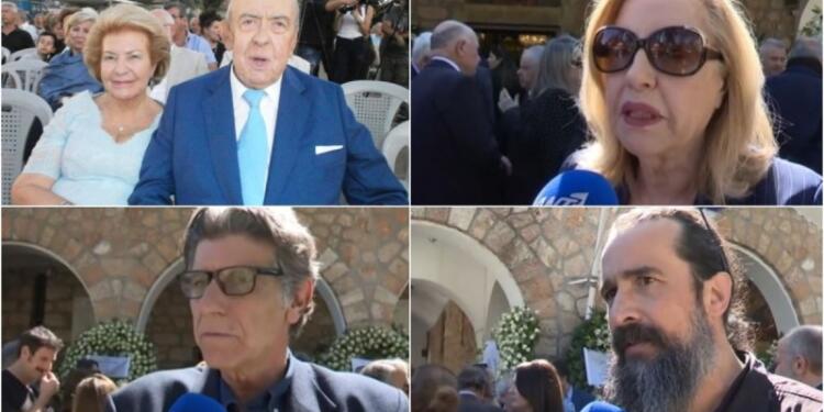 Συγκίνηση στην κηδεία του Γιώργου Καραγιάννη: Πλήθος ηθοποιών για το τελευταίο αντίο στον μεγάλο παραγωγό (video)