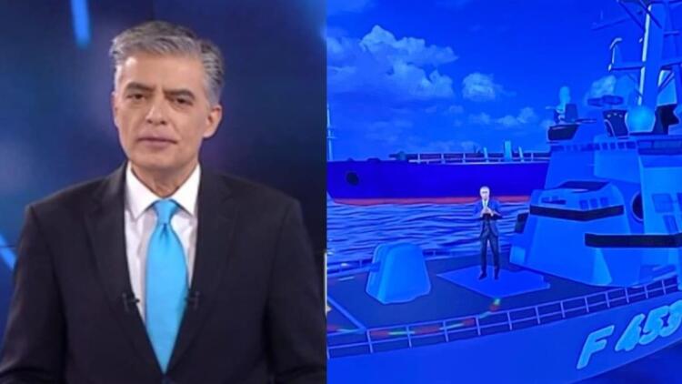 Ο Νίκος Ευαγγελάτος ανέβηκε στην φρεγάτα «Ύδρα» και άφησε άλαλο το Twitter