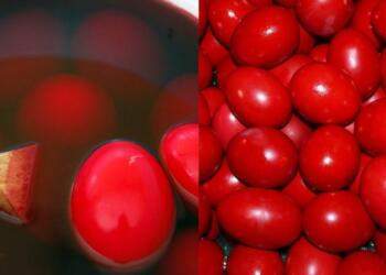 Κόκκινα αυγά: Το πασχαλινό μυστικό για να πετύχετε έντονο και φωτεινό χρώμα στην βαφή