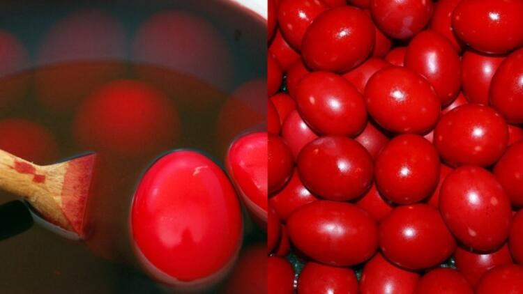 Κόκκινα αυγά: Το πασχαλινό μυστικό για να πετύχετε έντονο και φωτεινό χρώμα στην βαφή