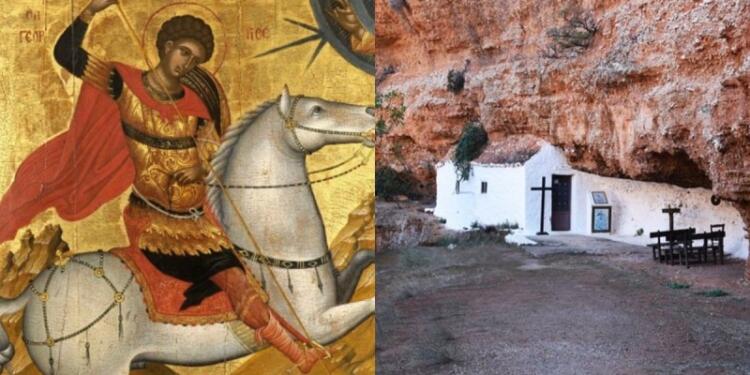 Θαυματουργός ο Άγιος Γεώργιος: Το γραφικό εκκλησάκι της Αργολίδας στο όνομά του με το σπάνιο γεωλογικό φαινόμενο