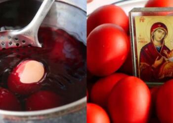 Προσοχή με τα κόκκινα αυγά! Αυτός είναι ο ιδανικός χρόνος βρασίματος πριν τη βαφή