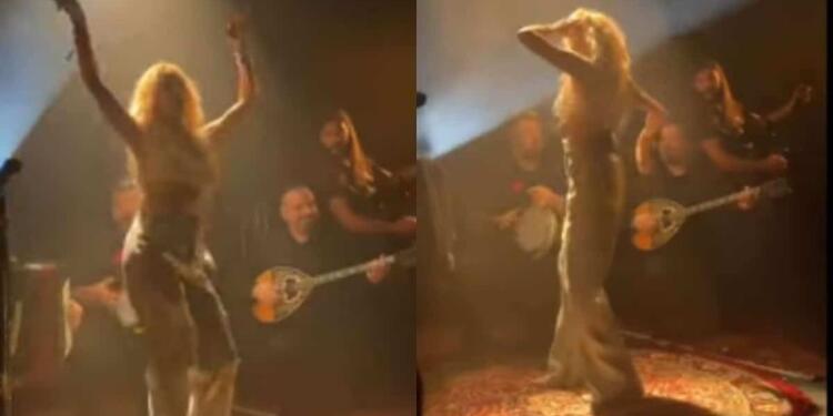 Τύφλα να’χουν οι 20άρες: Η Άννα Βίσση χορεύει τσιφτετέλι και το λίκνισμα της κάνει το μαγαζί να «λιποθυμήσει»