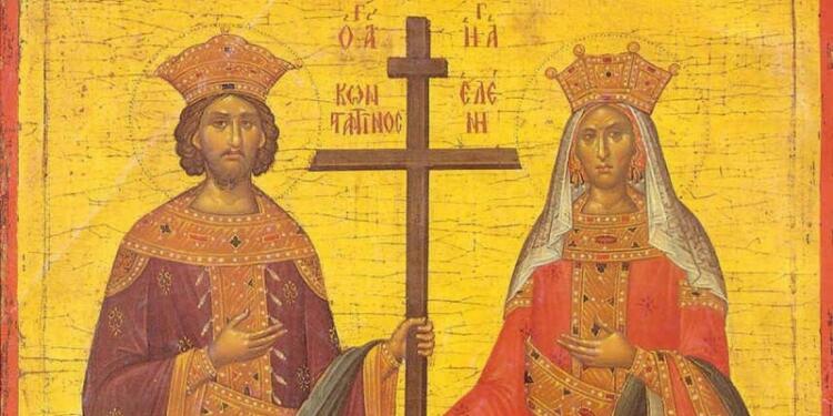 Άγιος Κωνσταντίνος και Αγία Ελένη: Ποιοι είναι οι Ισαπόστολοι που γιορτάζει σήμερα 21/5 η Εκκλησία μας