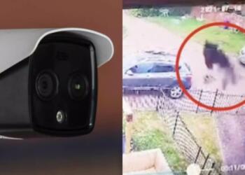 Κρυφή κάμερα απαθανατίζει περίεργη μαύρη φιγούρα έξω από σπίτι οικογενείας – Τρομοκρατημένη μητέρα συνειδητοποιεί…