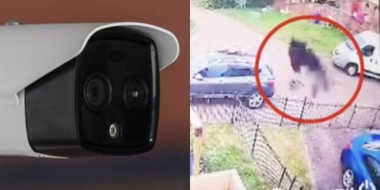 Κρυφή κάμερα απαθανατίζει περίεργη μαύρη φιγούρα έξω από σπίτι οικογενείας – Τρομοκρατημένη μητέρα συνειδητοποιεί…